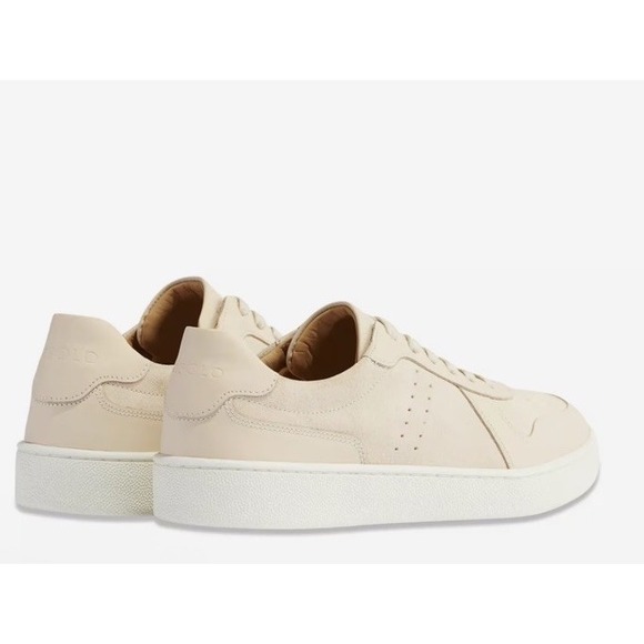NISOLO Bria‎ Go To Everyday Sneaker Bone Leather Womens 9 New - Picture 2 of 6